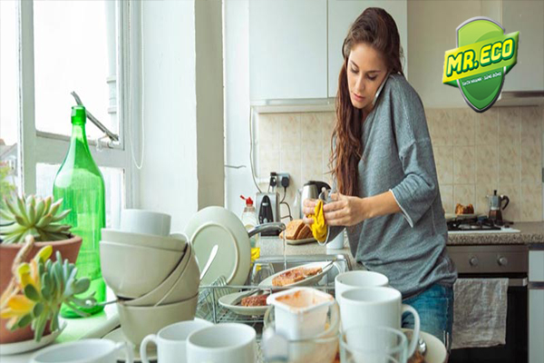 Nước rửa chén cho suất ăn công nghiệp - Ecoxanh